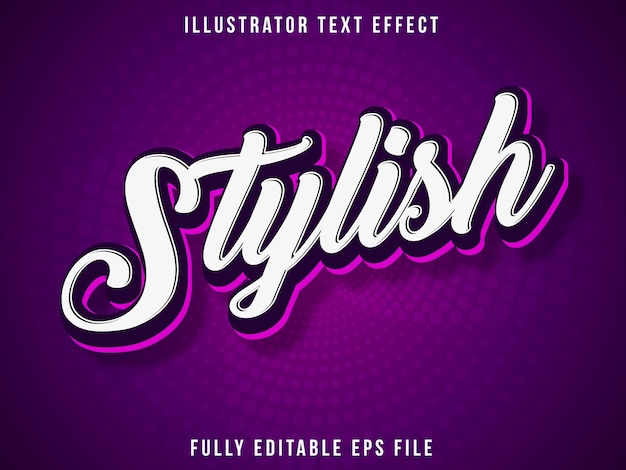 Efecto de texto 3D