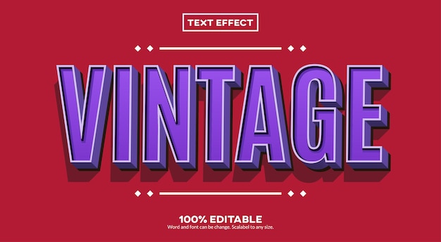 Efecto de texto antiguo