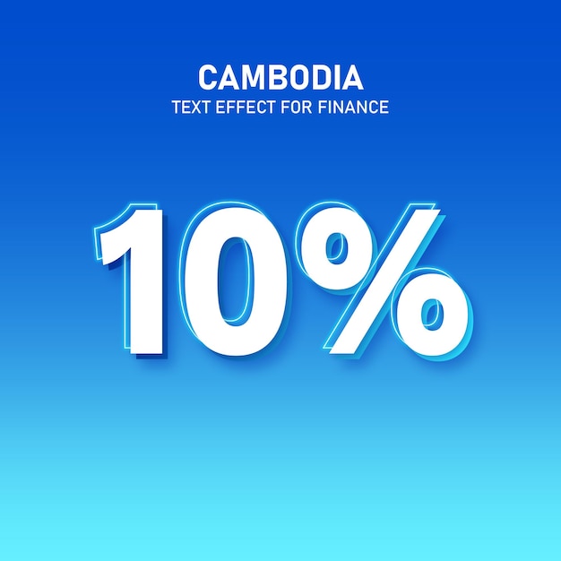 EFECTO DE TEXTO DE CAMBOYA PARA FINANZAS V1