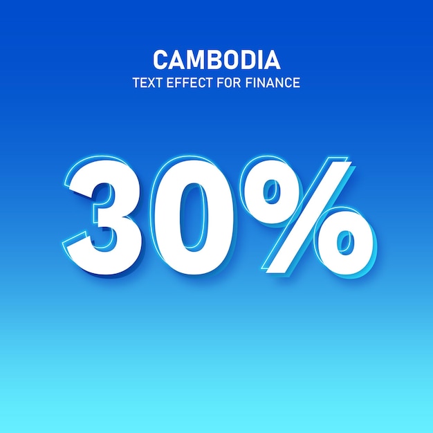 EFECTO DE TEXTO DE CAMBOYA PARA FINANZAS V1