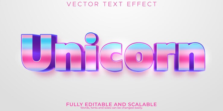 Vector efecto de texto de caramelo estilo de texto rosa y dulce editable