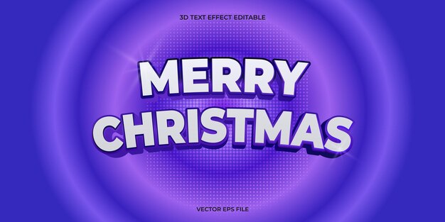 Efecto de texto Casarse con Navidad