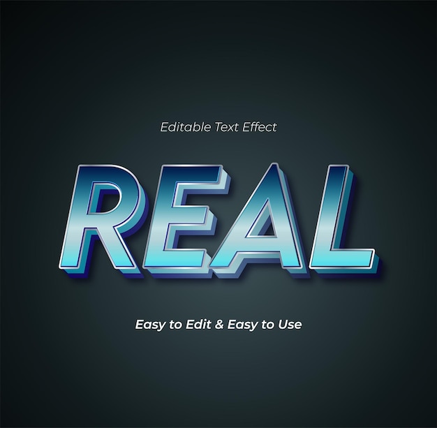 Efecto de texto colorido con gradiente letras modernas editables