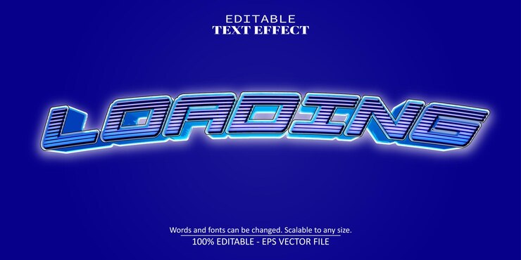 Vector efecto de texto de dibujos animados juego editable y estilo de texto deportivo