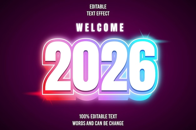 Efecto de texto editable en 3D con estilo moderno