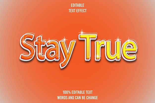 Efecto de texto editable en 3D con estilo moderno