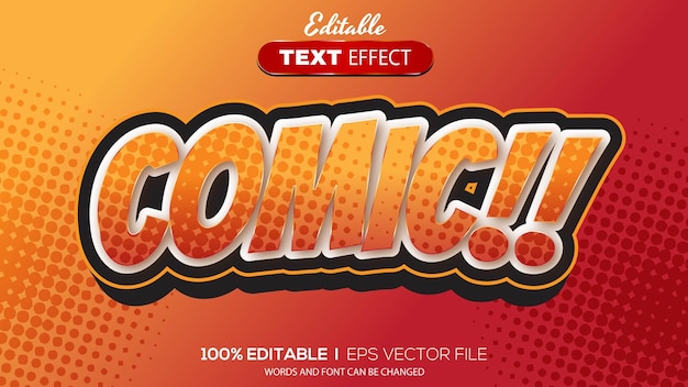 Efecto de texto editable en 3d tema cómico de sábado picante