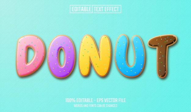Efecto de texto editable en 3D