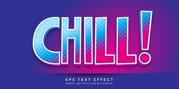 Efecto de texto editable en 3D