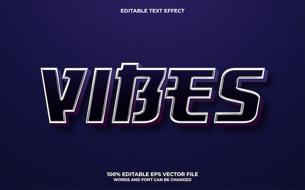 Efecto de texto editable en 3D