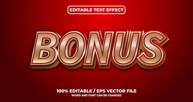 Efecto de texto editable adicional