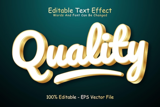 Efecto de texto editable de calidad Estilo de lujo en relieve en 3 dimensiones