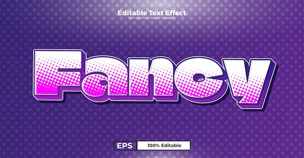 Efecto de texto editable elegante en estilo de tendencia moderna