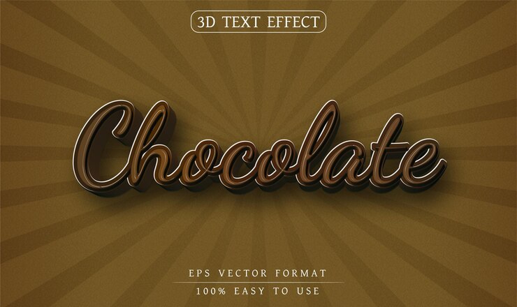 Vector efecto de texto editable estilo de texto 3d