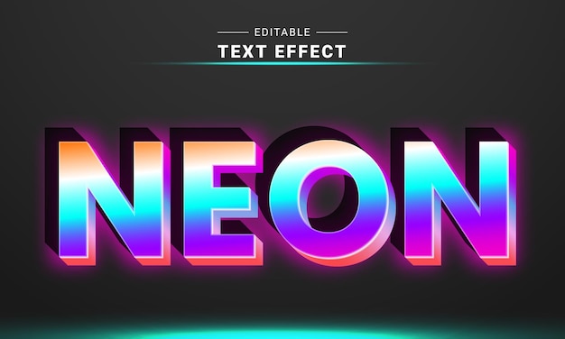 Efecto de texto editable para Illustrator