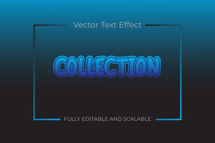 Efecto de texto editable para el ilustrador