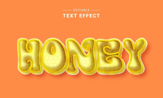 Efecto de texto editable para ilustrador