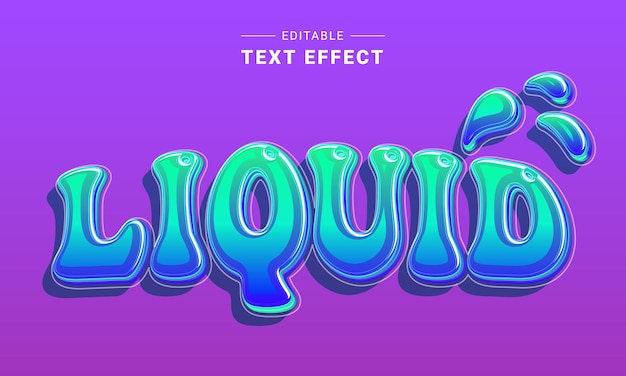 Vector efecto de texto editable para ilustrador