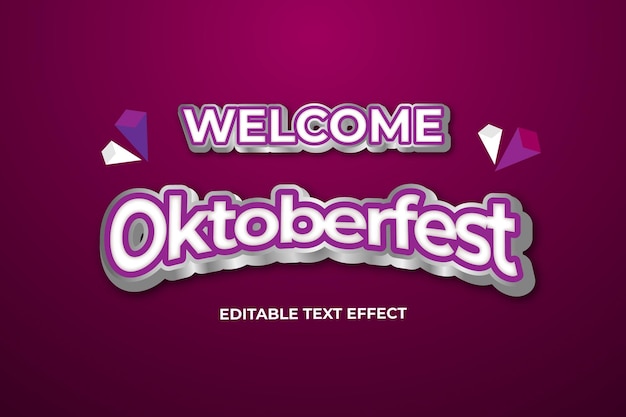 Efecto de texto editable Luxur Oktoberfest