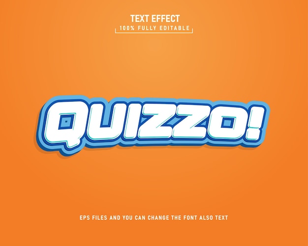 Efecto de texto editable moderno en 3D