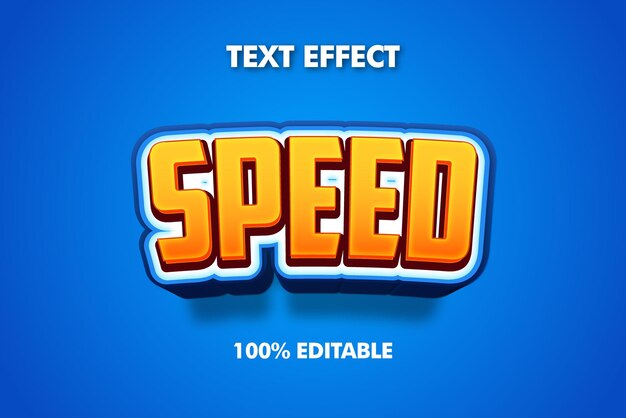 Efecto de texto editable súper hermoso Vector gratis