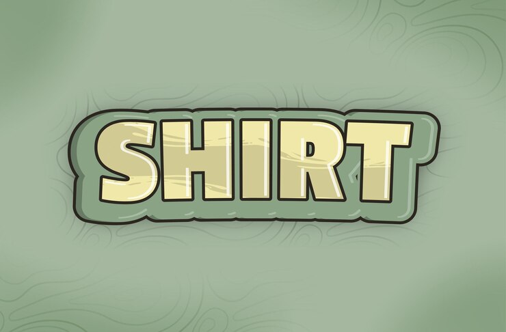 Vector efecto de texto editable con tema botánico en color verde para tienda de segunda mano con patrón de madera y hoja