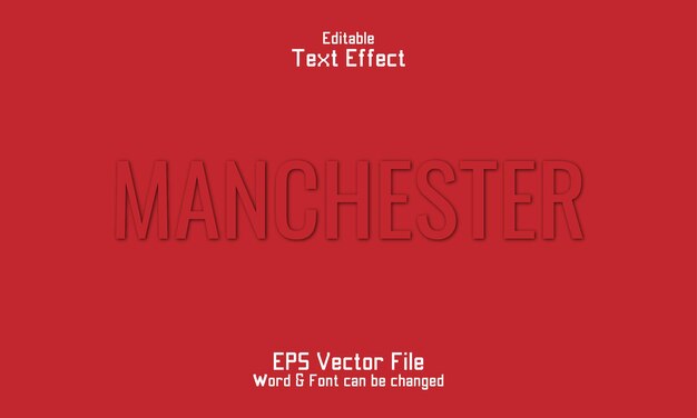 Efecto de texto editable