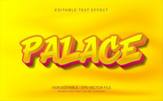 Efecto de texto de espectáculo de comedia Vector Premium