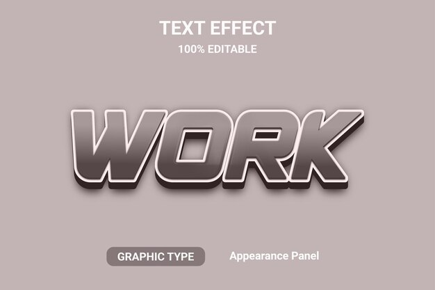 Efecto de texto estilo de fuente cómica completamente editable.