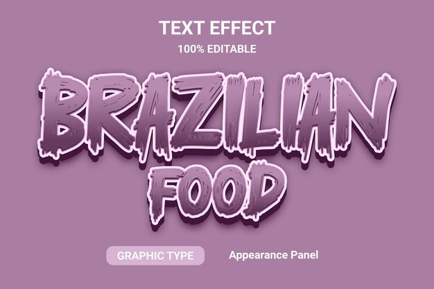 Efecto de texto de estilo de fuente cómica vectorial archivo EPS totalmente editable
