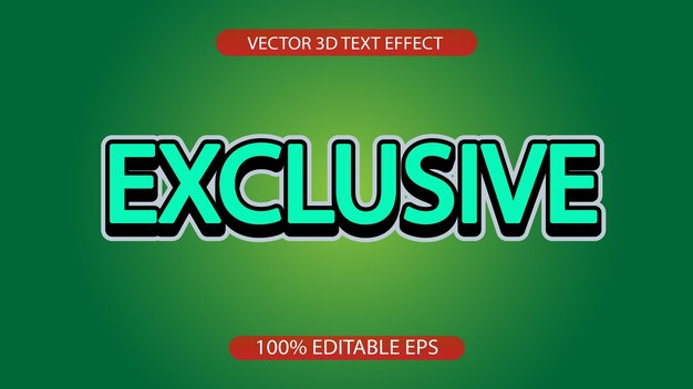 Efecto de texto libreEfecto 3d