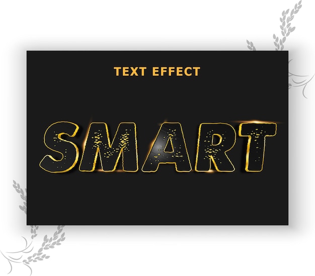 Efecto de texto en negrita 3D realista