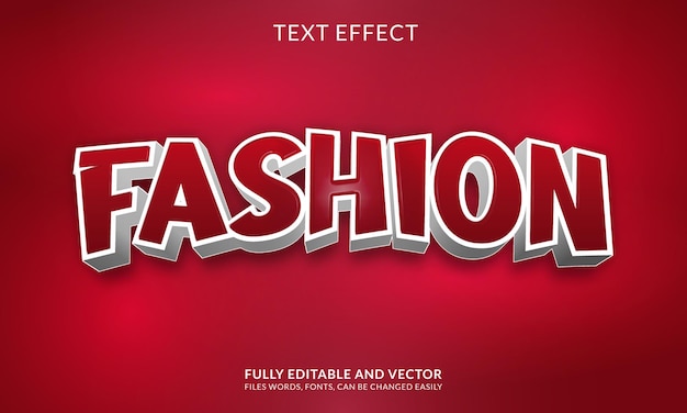 Vector efecto de texto en negrita editable creativo