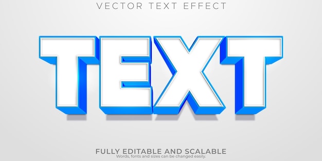 Efecto de texto en negrita estilo de texto elegante y de marketing editable