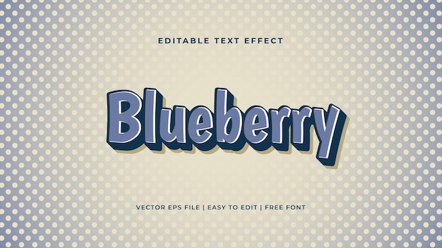 Efecto de texto de tema de frutas plantilla editable de fuente colorida 3D