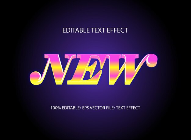 Efecto de texto de tiburón