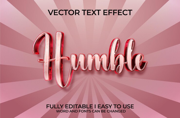 Vector efecto de texto vectorial 3d totalmente editable