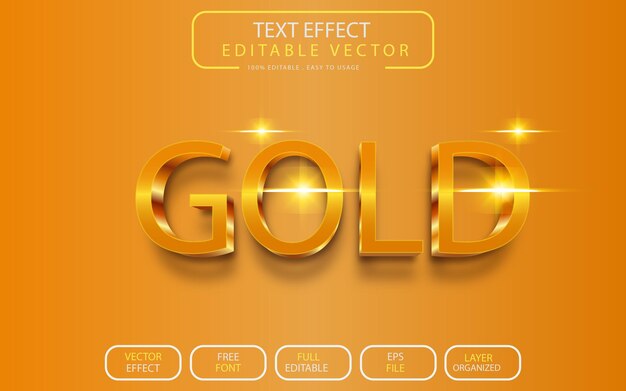 Efecto de texto vectorial 3d