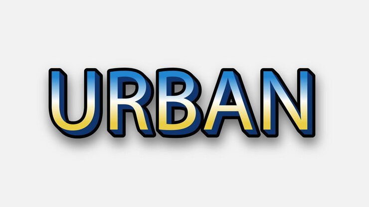 Vector efecto de texto vectorial 3d