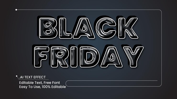 Vector efecto de texto vectorial 3d