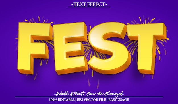 Efecto de texto vectorial Editable Alfabeto Carnaval Festival de colores fiesta de Rio Samba
