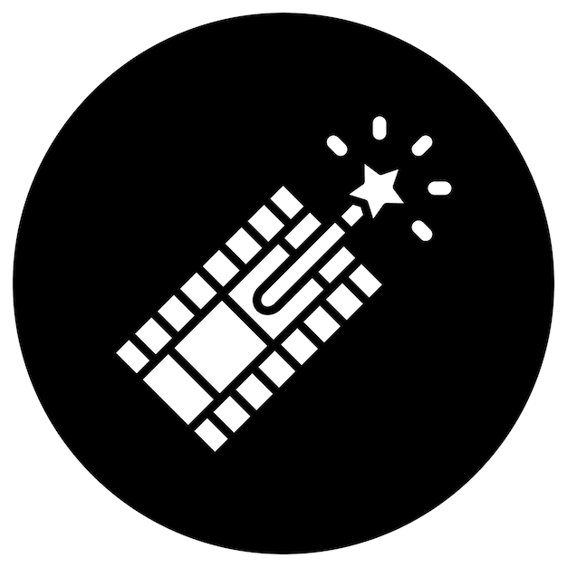 Efectos especiales Ilustración de diseño de íconos vectoriales