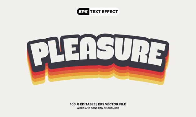 Efectos de texto 3D Editable Nuevo diseño