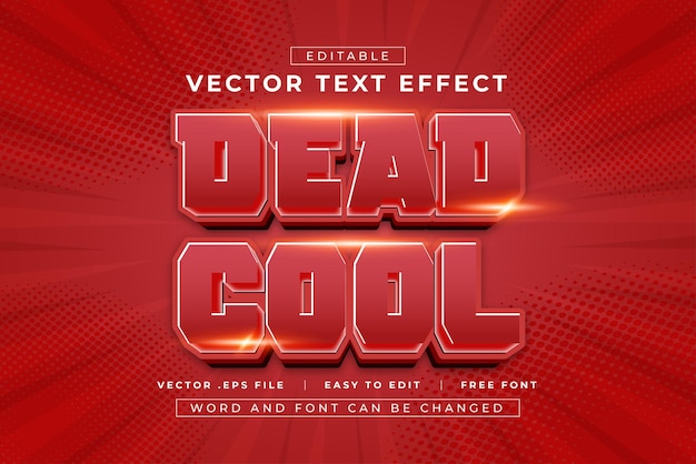 Efectos de texto 3D editables y geniales