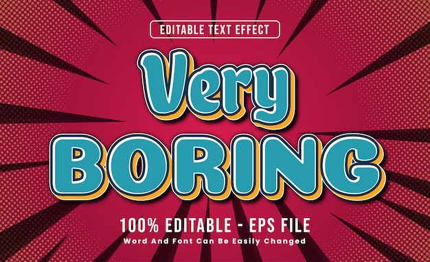Efectos de texto editables Se pueden cambiar palabras y fuentes muy aburridas