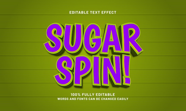 efectos de texto editables con un tema de juego y juguetes