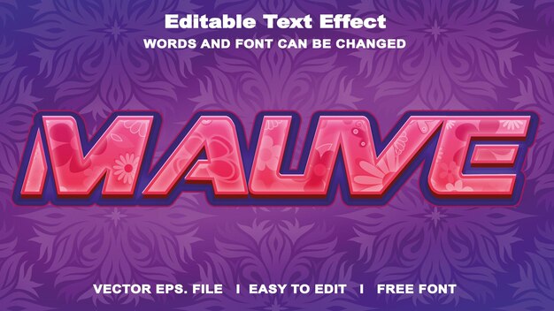 Effet De Style De Texte 3d Verte Vecteur Premium