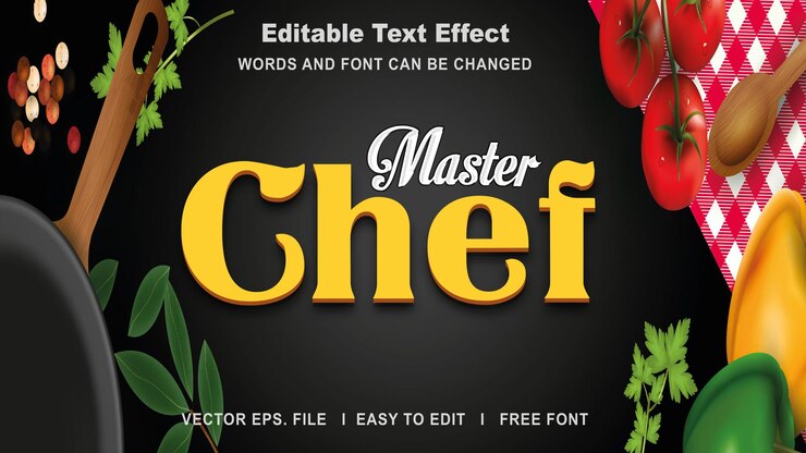 Vector effet de style de texte verte vecteur premium