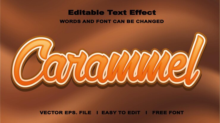Vector effet de style de texte verte vecteur premium