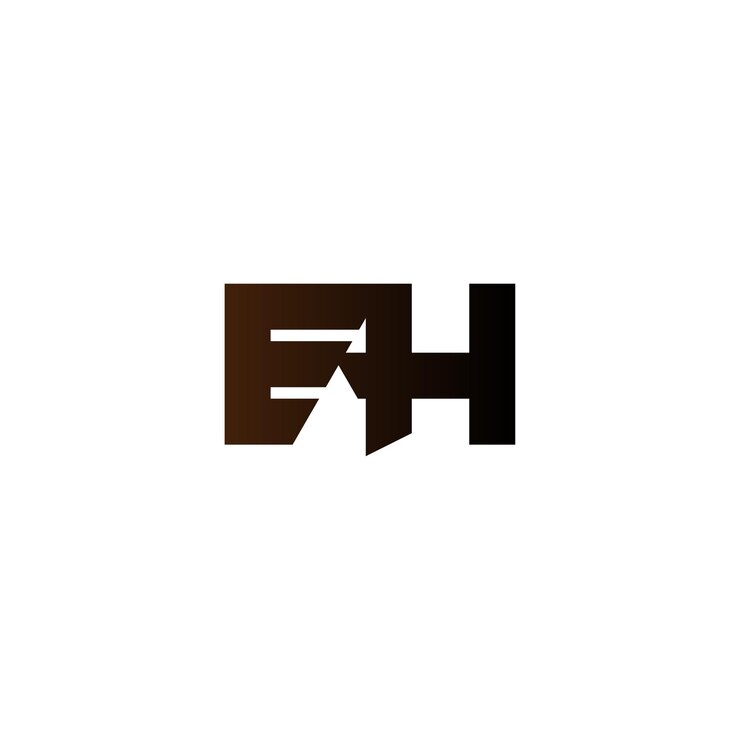 Vector eh diseño de logotipo
